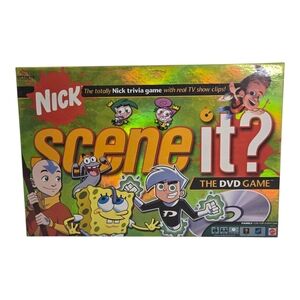 NICK Scene It? DVD Game Nickelodeon Mattel **COMPLETE**